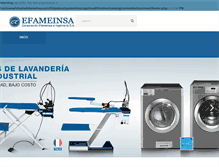 Tablet Screenshot of efameinsa.com